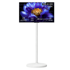 TCL 4K HDR Google TV + TCL 이동식 TV 스탠드 세트, 109cm(43인치), 43V6C, 이동형 스탠드, 고객직접설치