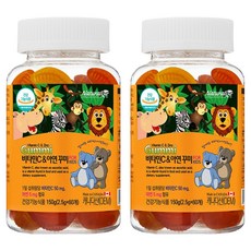 Naturalize 維他命C&鋅軟糖, 60顆, 2罐