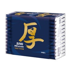 五月花 厚棒袖珍包面紙 8抽, 24包, 20袋