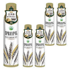 SPRAYPAL 噴寶 氣炸鍋專用噴霧式 玄米油, 120ml, 5瓶