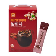 Danongwon 夏威夷果雙和茶, 50條, 15g, 1盒