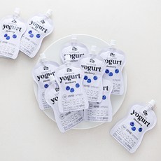 임실치즈마을 요거트 더 새콤 블루베리 10개입, 120ml, 10개