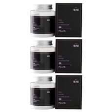 Bas 車用生活除臭劑 Mini Plus 原味無香, 160g, 3個