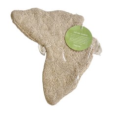 FABELAB 奶嘴安撫巾, 70%粘液爆漿(含竹纖維)/30%棉(有機棉) 約21x14cm, 麥色蝶, 1條