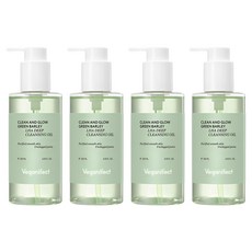 veganifect Clean & Glow 青薏仁 LHA 毛孔深層卸妝油, 4個, 205ml