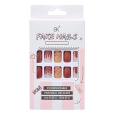 마켓감성 스윗 차밍 네일아트팁, NO 04, 1개