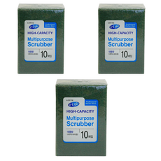 LOTTE 樂天 e.Life 多功能菜瓜布(大容量), 10個, 3個