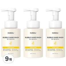 KUNDAL 昆黛爾 洗手慕斯 依蘭依蘭香, 300ml, 9瓶