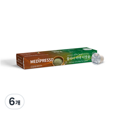 MEDIPRESSO 全身瑪黛茶膠囊, 2.2克, 10片, 6個