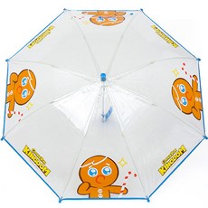 Cookie Run兒童款Ginger 50透明雨傘 POE-PP007