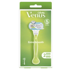 Venus 정품 엑스트라 스무스 여성용 면도기 핸들 + 날 2p 세트, 1개입, 1개
