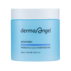 derma Angel 護妍天使 益菌生積雪草保濕爽膚棉, 65片, 毛孔淨化, 保濕舒緩, 1盒