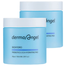 derma Angel 護妍天使 益菌生積雪草保濕爽膚棉 65片 毛孔淨化 保濕舒緩, 2盒