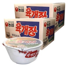 농심 육개장 사발면 86g, 48개