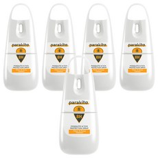 PARA'KITO 帕洛 8H天然精油強效防蚊噴霧 新配方, 75ml, 5瓶