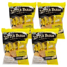 little farm 奶油酥脆餅乾隨手包，獨立包裝，香濃可口，下午茶點心首選 (4入), 55g, 4袋