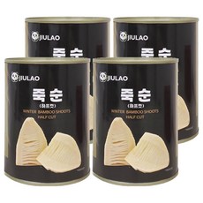 JIULAO 죽순 하프컷 통조림, 4개, 552g