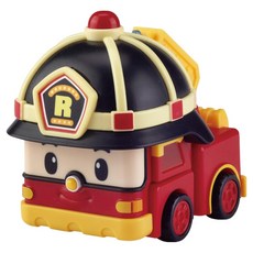 ROI TOYS 波力救援小隊 BABE 4吋變形車, 雙重型態變形設計, 羅伊, 1盒