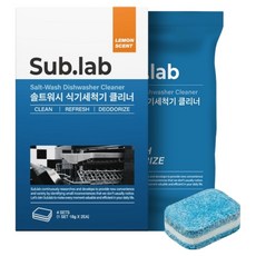 Sub.lab Saltwash 洗碗機清潔劑 8入, 144g, 1個