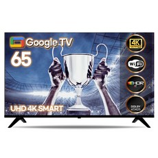 시티브 4K UHD IPS패널 구글OS 1등급 스마트TV, 164cm(65인치), 65 UHD GTV, 무타공 벽걸이형(추가비용발생), 방문설치