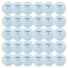 Titleist A級二手球 42.67mm 隨機出貨, 白色混合, 30個, 1入