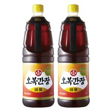 五福醬油 金標, 1.7L, 2個