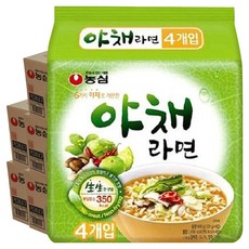 농심 야채라면 100g, 160개