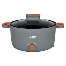 H-T-T 新幹線 多功能電煮鍋 HCP-2635BF 3.5L大容量 不沾塗層 兩檔調溫 分離式電源線, 1台