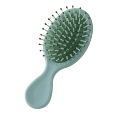 Juang Objet 書本造型迷你梳, 1個, 08 果綠色與白色