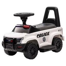 CHING-CHING 親親 CCTOY 警車 兒童電動車 RT-993W 白色 兒童騎乘玩具, 1個
