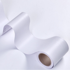 유니독 방수 무늬목 몰딩 필름 시트지, 라인화이트