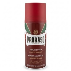 PRORASO 刮鬍泡 紅標 檀香, 300ml, 1瓶