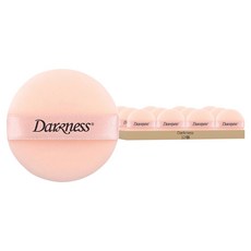 Darkness 圓形植絨粉撲, 12個, 混色