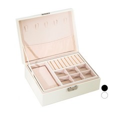 오브민 가죽 2단 악세서리 보관함