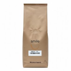 smile coffee 微笑咖啡 精品級金杯咖啡豆 義式金杯 中焙, 咖啡豆(無研磨), 450g, 1包
