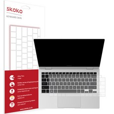 SKOKO Galaxy book2 Pro 360 13吋筆電鍵盤套, 單一顏色, 1個