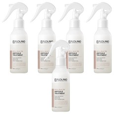 FLOLAND 免沖洗水解蠶絲蛋白護髮噴霧, 5瓶, 150ml