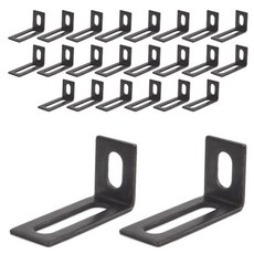 可調式角鐵 黑色, 24個