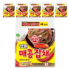 오뚜기 옛날매콤잡채 봉지 77.5g, 24개