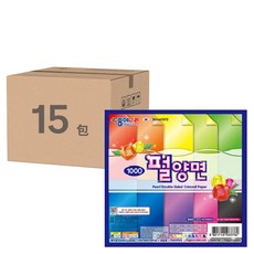 VIVID 珠光雙面色紙 15入, 20個, 15包