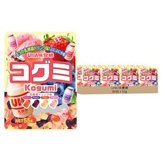 UHA 味覺糖 酷Q彌軟糖 乳酸飲料味, 55g, 80包
