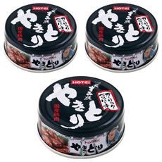 HOTEi 燒烤雞肉罐 黑胡椒蒜味 75g, 3罐