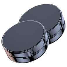 리버폭스 차량용 접이식 합체 마그네틱 거치대, 블랙, 2개