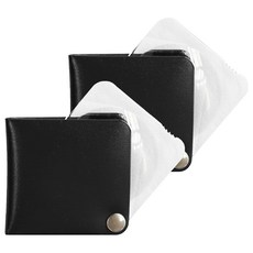 Eschenbach 宜視寶 方形錢包式放大鏡 3.5倍率 黑色, 單一商品, 2個