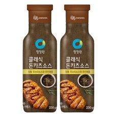 청정원 클래식 돈카츠 소스, 250g, 2개
