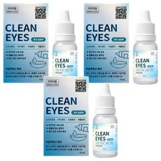 깨끗한아이 렌즈 습윤제, 15ml, 3개