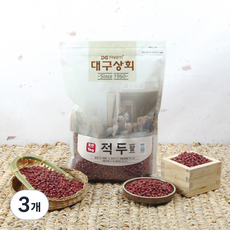 대구상회 국산 적두 팥, 1kg, 3개
