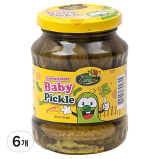 FARMER'SGARDEN 迷你醃黃瓜, 340g, 6個