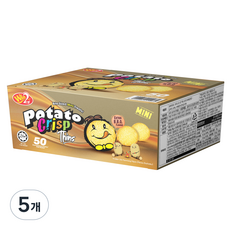 윈윈푸드 포테이토크리스프 씬 엑스트라 바베큐맛 50p, 450g, 5개