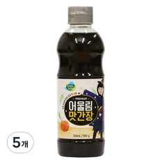 신송 어울림 맛간장, 500ml, 5개